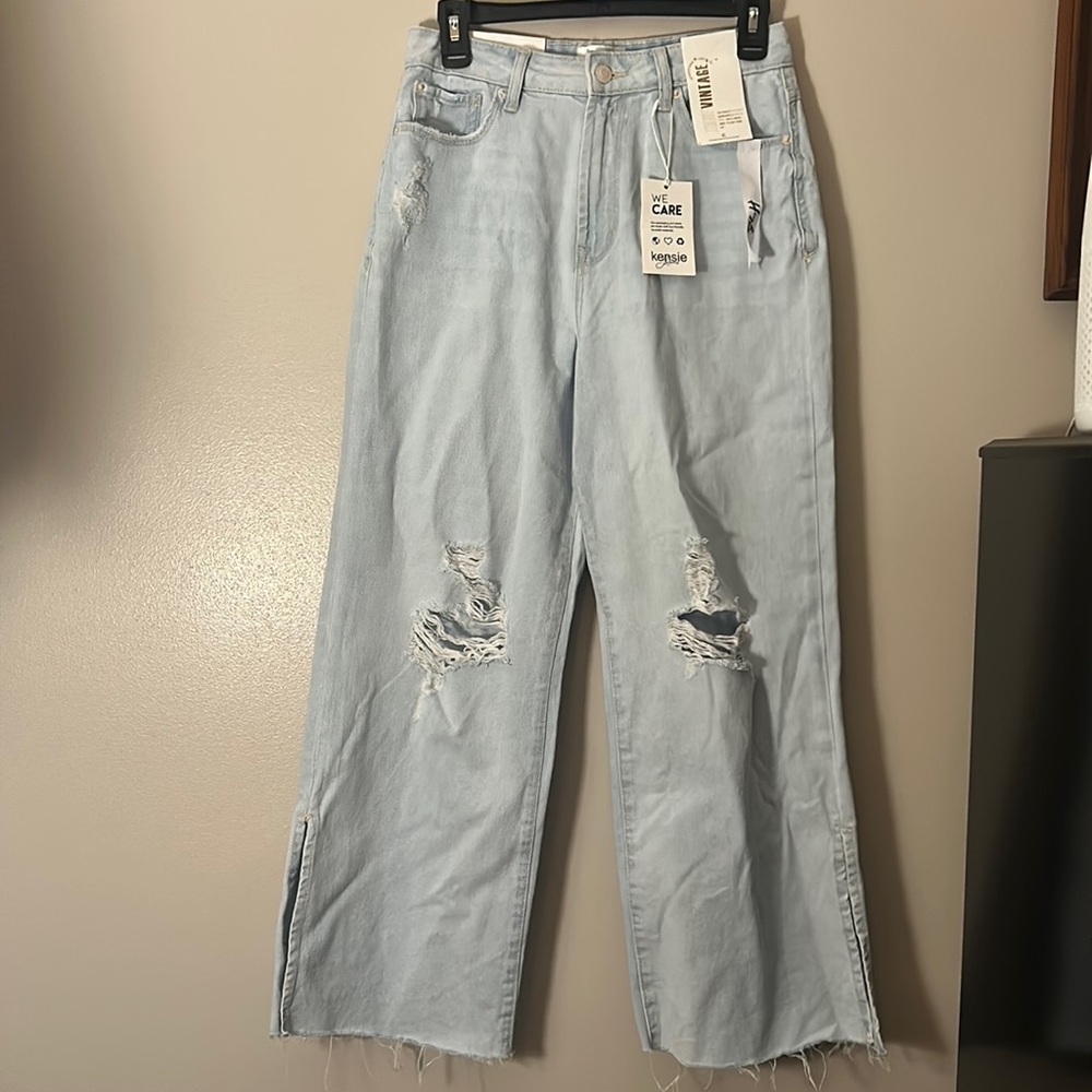 Kensie wide leg jeans